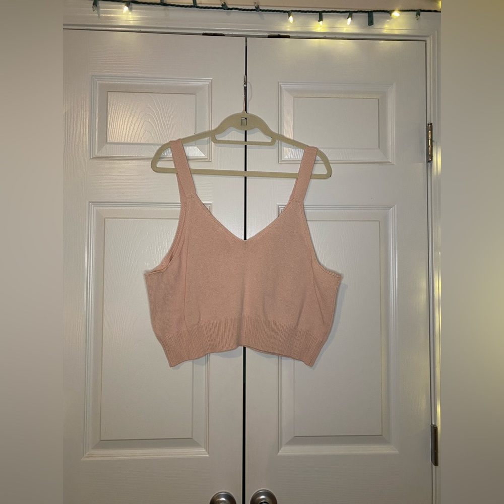 BP. BUTTER CAMISOLE IN PINK SMOKE in PLUS SIZE